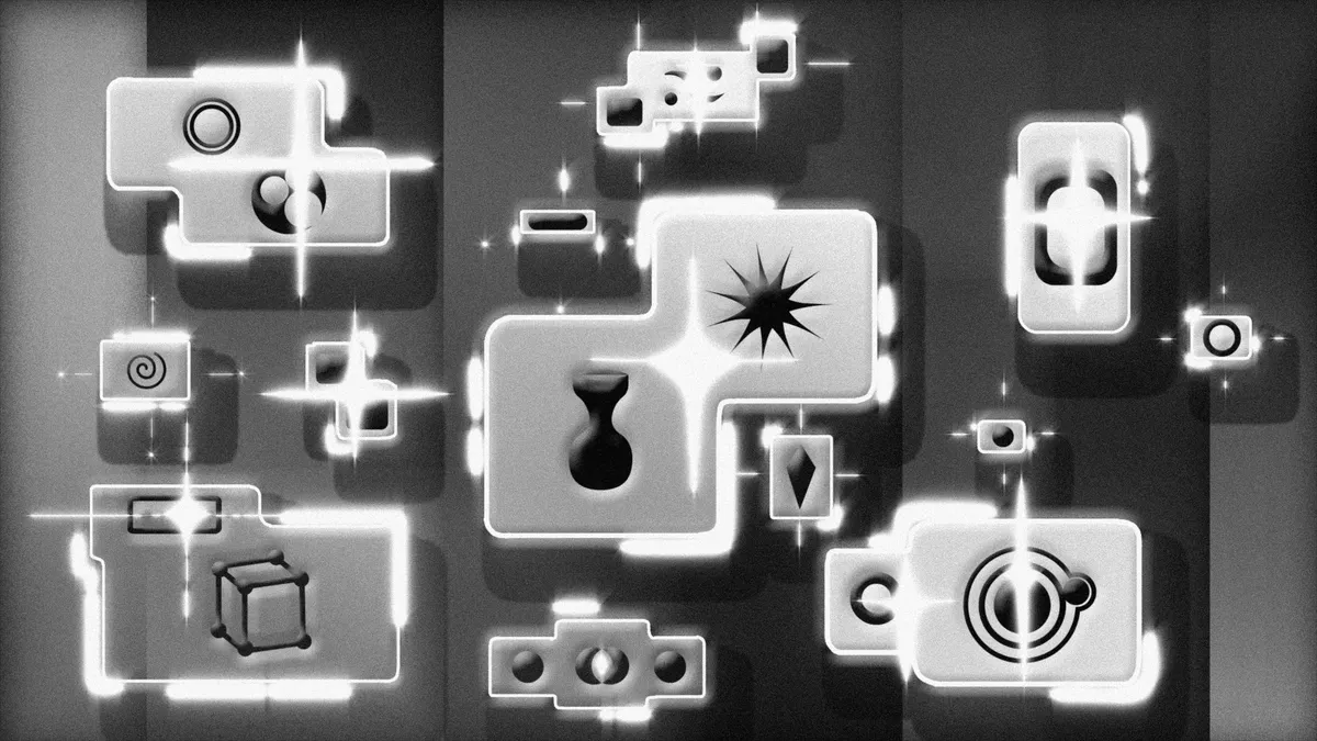 How to check if AI-generated SEO articles are index-ready — AI Generated Graphic With Random Icons